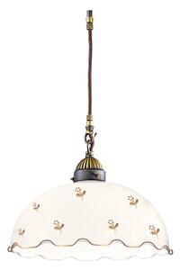Kolarz 731.30.161- Lustr na lanku NONNA 1xE27/75W/230V pr. 30 cm květ. rose gold
