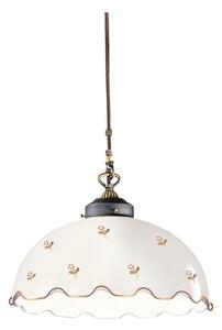 Kolarz 731.32.162- Lustr na lanku NONNA 1xE27/75W/230V pr. 36 cm květ. rose gold