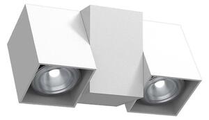 Brosline 2295 - Nástěnné bodové svítidlo CUBE 2xGU10/10W/230V bílá