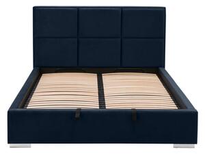 Čalouněná postel s roštem a úložným prostorem FABRIZZIO MAXI P 140x200 cm