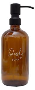 Skleněný dávkovač přípravku na nádobí Dishsoap 500 ml