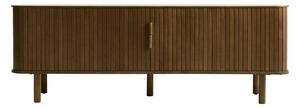 Hnědý TV stolek v dekoru dubu 56x160 cm Cavo – Unique Furniture