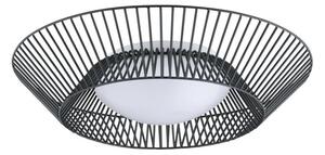 Eglo 200842 - LED Stropní svítidlo PIASTRE LED/8,2W/230V pr. 39 cm černá