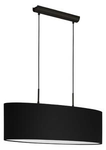 Eglo 33356 - Lustr na lanku AMANI 2xE27/60W/230V černá