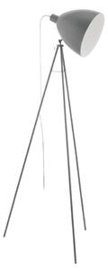 Eglo 33095 - Stojací lampa DUNDEE 1xE27/60W/230V šedá