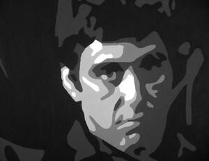 Ručně malovaný POP ART obraz AL PACINO 150x100 cm