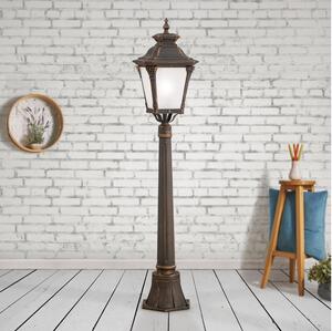 Orion - Venkovní lampa AIKO 1xE27/60W/230V 115 cm IP23 bronz/patina