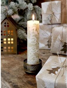 Chic Antique Adventní svíčka bílá
