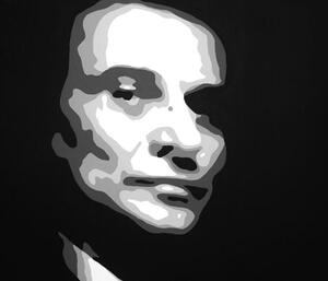 Ručně malovaný POP ART obraz GOODFELLAS 150x50 cm