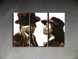 Ručně malovaný POP ART obraz CASABLANCA 120x80 cm