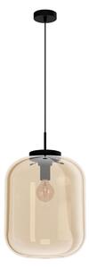 Eglo 39672 - Lustr na lanku BULCIAGO 1xE27/40W/230V pr. 35 cm béžová