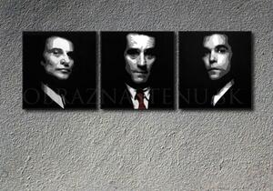 Ručně malovaný POP ART obraz GOODFELLAS 150x50 cm