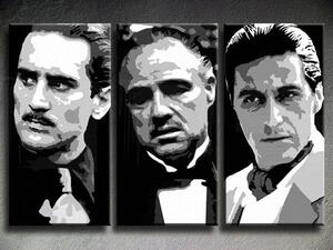 Ručně malovaný POP ART obraz GODFATHER 120x80 cm