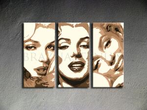Ručně malovaný POP ART obraz MARILYN MONROE 120x80 cm