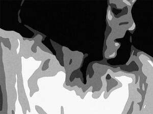 Ručně malovaný POP ART obraz PULP FICTION 100x50 cm
