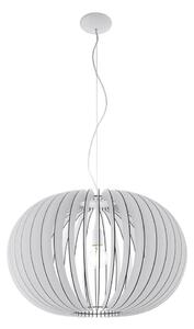 Eglo 95034 - Lustr na lanku STELLATO 1xE27/60W/230V pr. 70 cm bílá