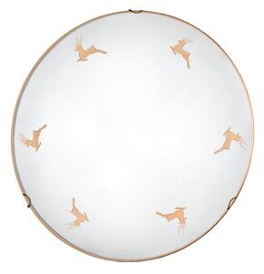 Kolarz 731.13.4.150-Nástěnné sv. NONNA 3xE27/60W/230V pr. 50 cm jeleni rose gold