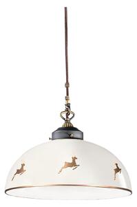 Kolarz 731.32.152-Lustr na lanku NONNA 1xE27/75W/230V pr. 36 cm jeleni rose gold