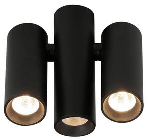 Milan Haul LED stropní světlo tři zdroje, černá