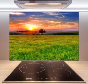 Panel do kuchyně Západ slunce louka pksh-44149731