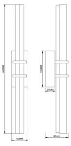 Zuma Line 003064-034737 - LED Nástěnná lampa IGGLY LED/10W/230V zlatá