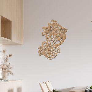 Dřevo života | Dřevěná dekorace HROZNO | Rozměry (cm): 40x57 | Barva: Javor