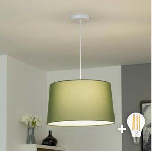 Brilagi - LED Lustr na lanku CERIA 1xE27/40W/230V pr. 45 cm zelená