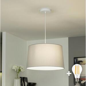 Brilagi - LED Lustr na lanku CERIA 1xE27/40W/230V pr. 45 cm šedá