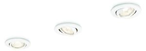 Philips 59243/31/E7 - SADA 3x Podhledové svítidlo ENIF 1xGU10/50W/230V