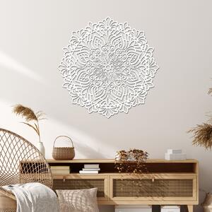 Dřevo života | Mandala na zeď HOJNOST | Barva: Bílá | Rozměry Ø: 60