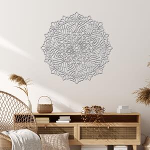 Dřevo života | Mandala na zeď HOJNOST | Barva: Bílá | Rozměry Ø: 40