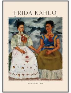 Frida Kahlo - Dvě Fridy Rozměr plakátu: 40 x 50 cm