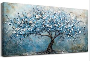 Plátno s motivem stromu života, vhodné jako dekorace do obývacího pokoje, rozměry 59 x 119 cm, kvalitní tisk s vysokým rozlišením