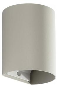 FARO 40524 - Nástěnné svítidlo SOLE 1xGU10/8W/230V šedá kulatý