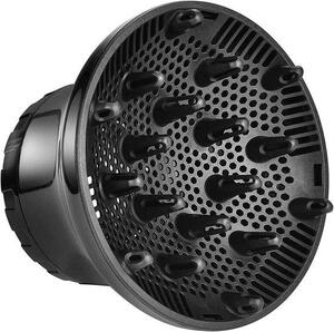 Difuzér Haar – Univerzální nástavec – Pro styling vln – Rovnoměrný proud vzduchu – 3,5–6,5 cm – Černá barva