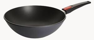 Ručně vyrobená pánev wok's odnímatelnou rukojetí Diamond Lite