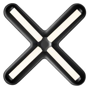 Nástěnná Svítidla LOOM DESIGN, Fuzz, stmívatelné, Černá, Obývací pokoj, Hliník, Moderní