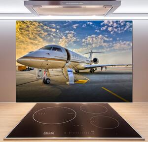Skleněný panel do kuchyně Letadlo pksh-45963846