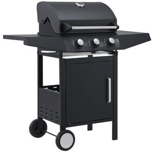 Plynový gril Louisiana Grills 22009, BBQ, kompaktní grilovací vozík, se 3 hoáky a poklopem