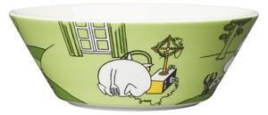 Miska Moomin Moomintroll Arabia 15 cm zelená
