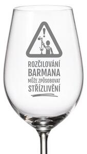 Dekorant Sklenička pro barmana STŘÍZLIVĚNÍ 350 ml 1 ks