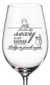Dekorant Sklenička pro barmana NESNÁŠÍM BÝT SEXY 350 ml 1 ks