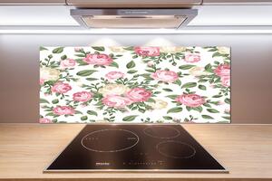 Skleněný panel do kuchyně Růže pksh-48123948