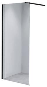 BPS-koupelny Sprchová zástěna Walk-in SH07C BL 90 černá - bez vaničky