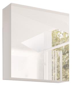 Skříňka se zrcadlem MASON WH14, bílá / bílý HG