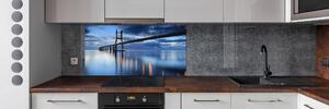 Panel do kuchyně Osvětlený most pksh-48644304