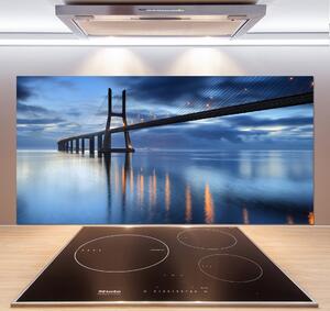 Panel do kuchyně Osvětlený most pksh-48644304