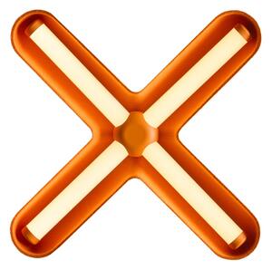 Nástěnná Svítidla LOOM DESIGN, Fuzz, stmívatelné, Oranžová, Obývací pokoj, Hliník, Moderní