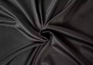 Saténové prostěradlo LUXURY COLLECTION černé - 90/200 cm