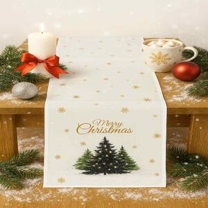 Vánoční ubrus Merry Christmas 40 x 170 cm TiaHome